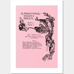 Shakespeare bookish literature poet Posters and Art